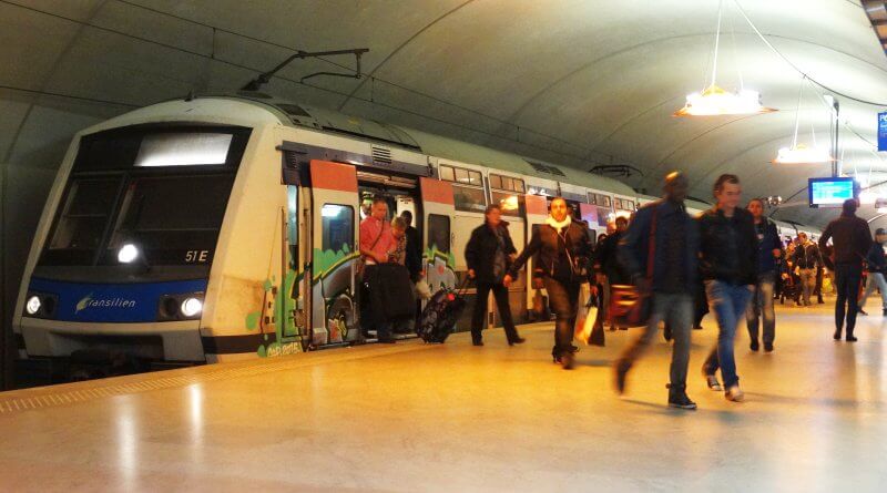 RER - szybka kolej w Paryżu